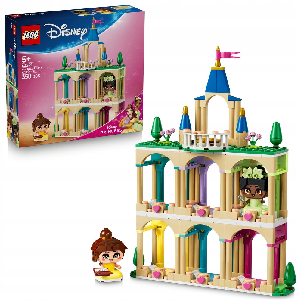 Lego Disney 43291 Mini Bella a Tiana s hradem