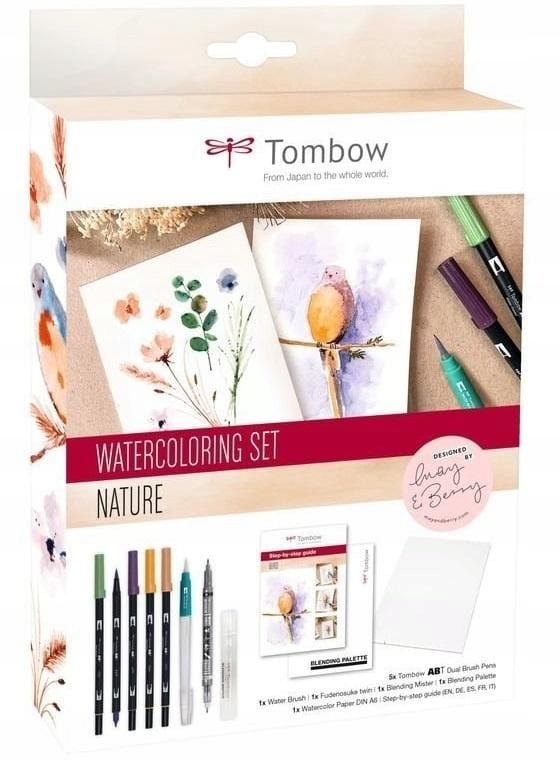 Akvarelová sada Nature