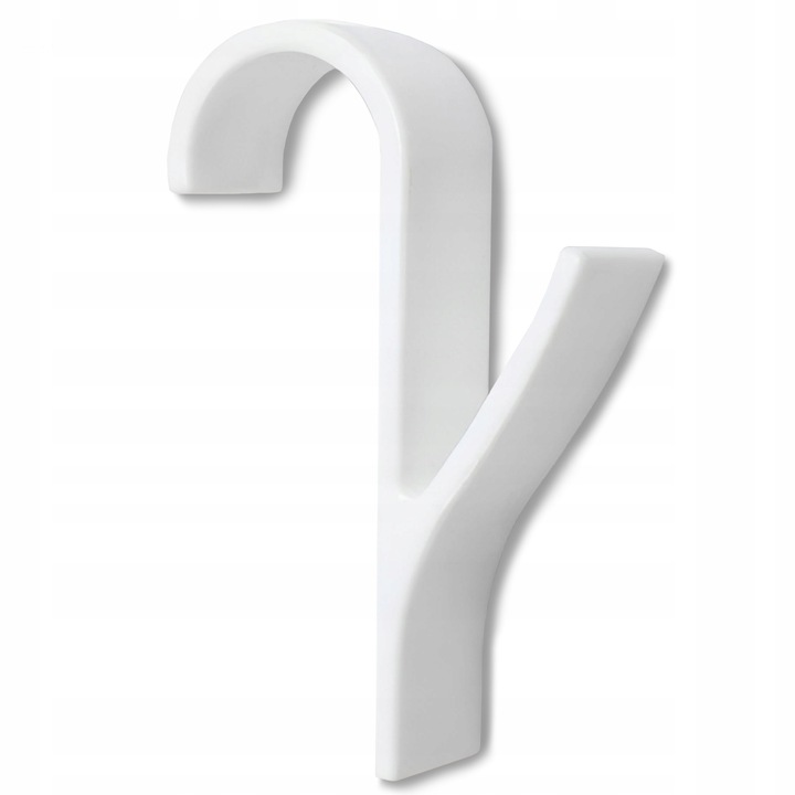 2szt HACZYK WIESZAK ŁAZIENKOWY BIAŁY NA GRZEJNIK KALORYFER Szerokość 25 mm