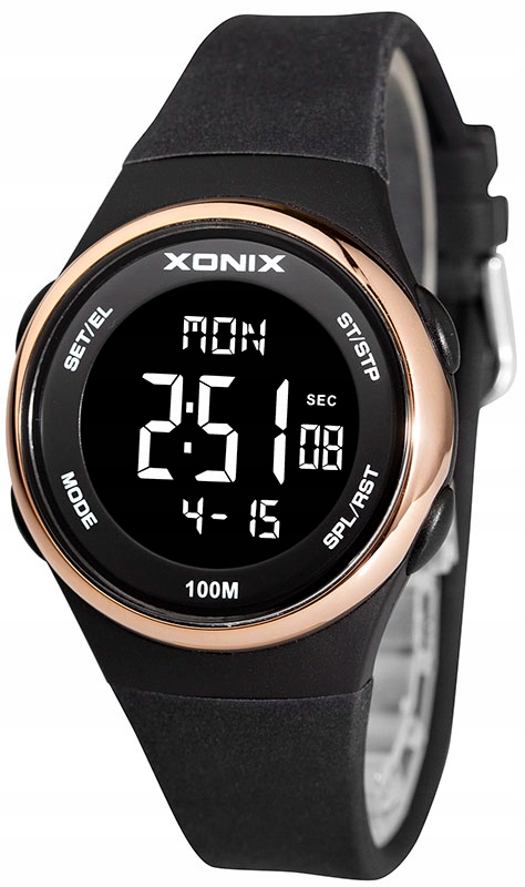 

BAF-006 Xonix Elektroniczny Zegarek z Wyraźnym LCD