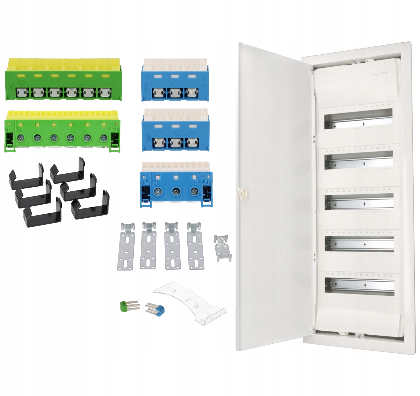 Hager Rozdzielnica Modułowa Podtynkowa Volta 5X12