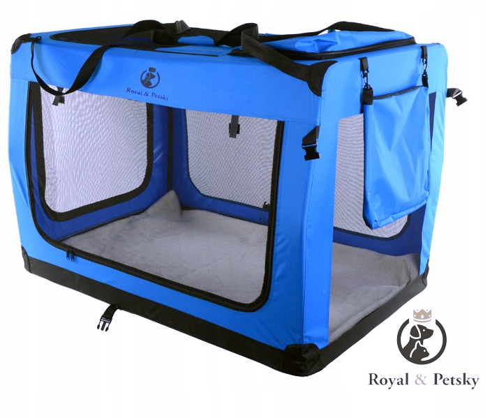 Levně Přepravka pro psa kočku, přepravní taška 88 cm x 65 cm x 58 cm XXL