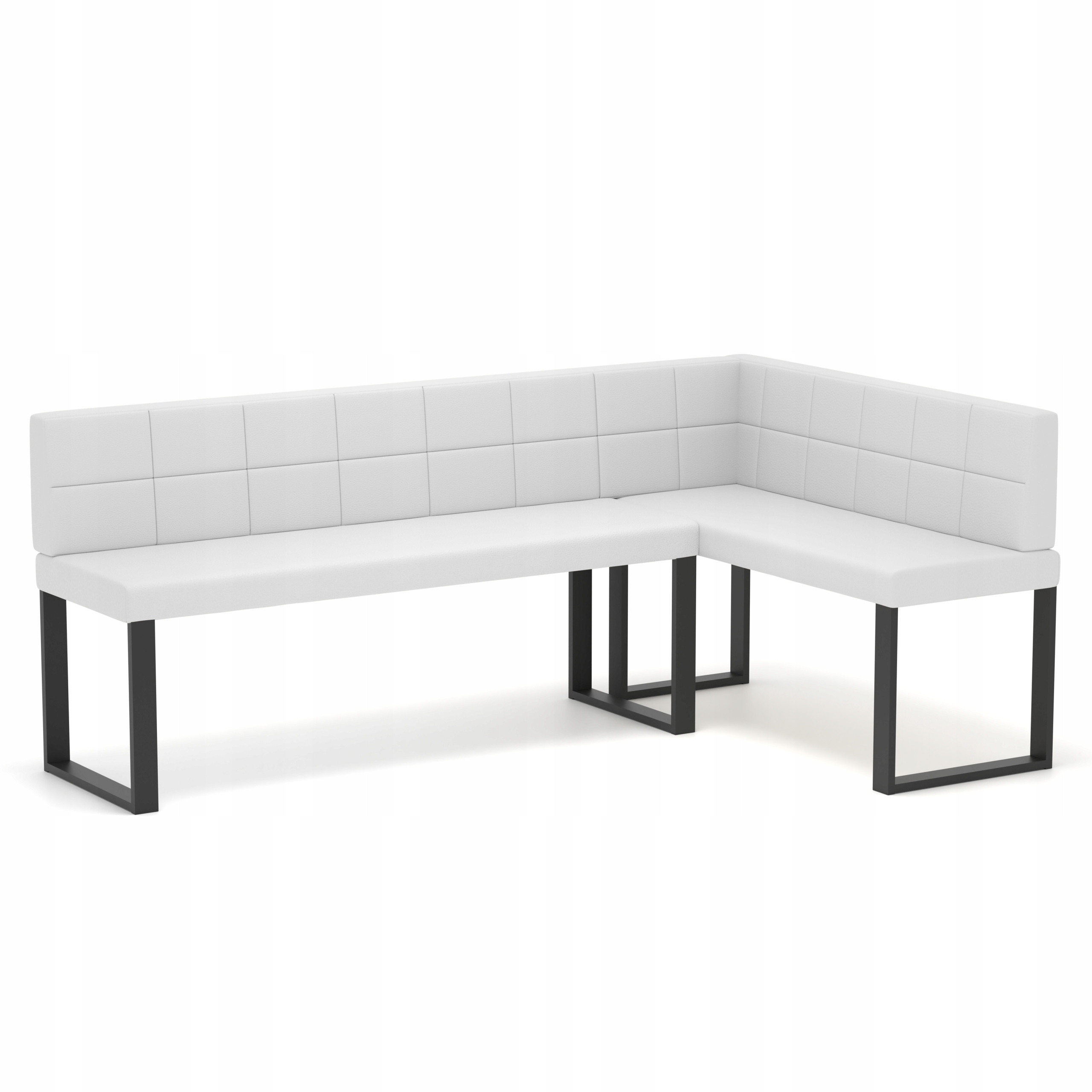 Kuchyňský kout Sana U levý, moderní, 142 x 196 cm, bílý