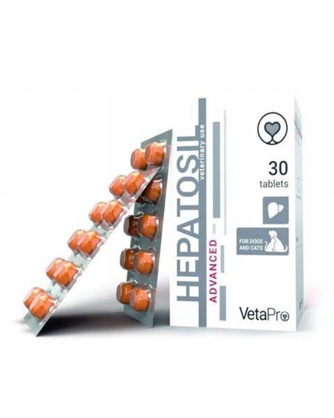 VetaPro Hepatosil Advanced 30 tbl.