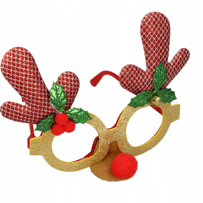 OKULARY RENIFER NA BOŻE NARODZENIE 1SZT