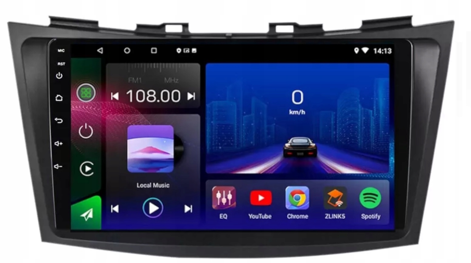 RADIO GPS ANDROID SUZUKI SWIFT 2011-2015 USB 16GB