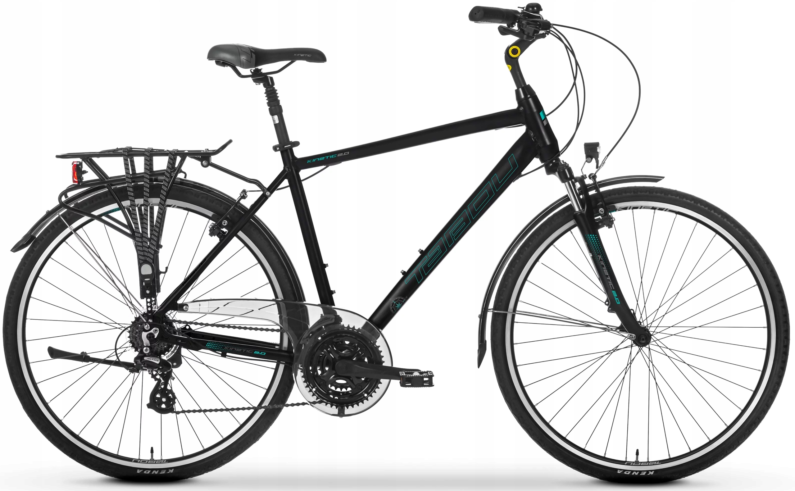 Rower trekkingowy Tabou Kinetic 2.0 rama 17 cali koło 28 " czarny