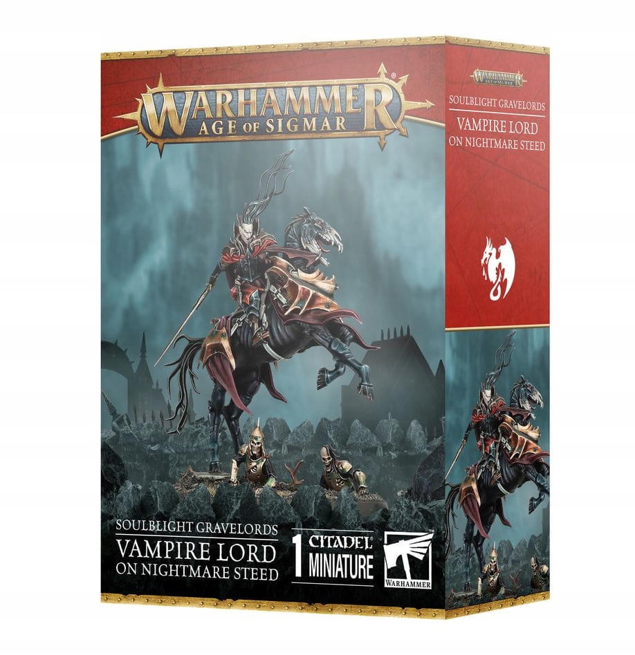 Vampire Lord on Nightmare Steed| Soulblight Gravelords