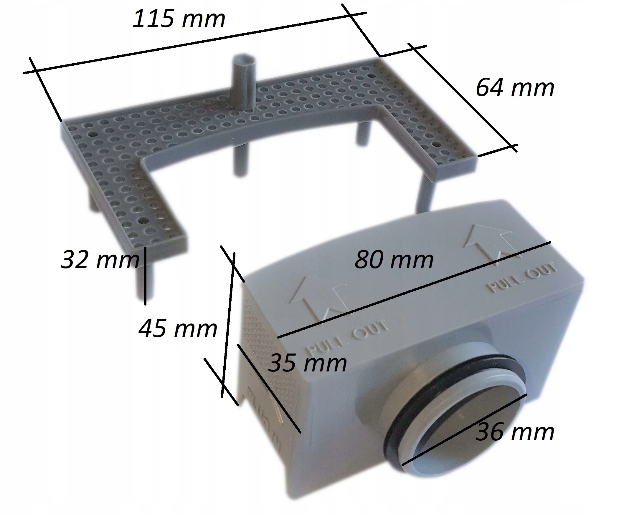 Sitko SYFON do ODPŁYWU LINIOWEGO Marka A4H