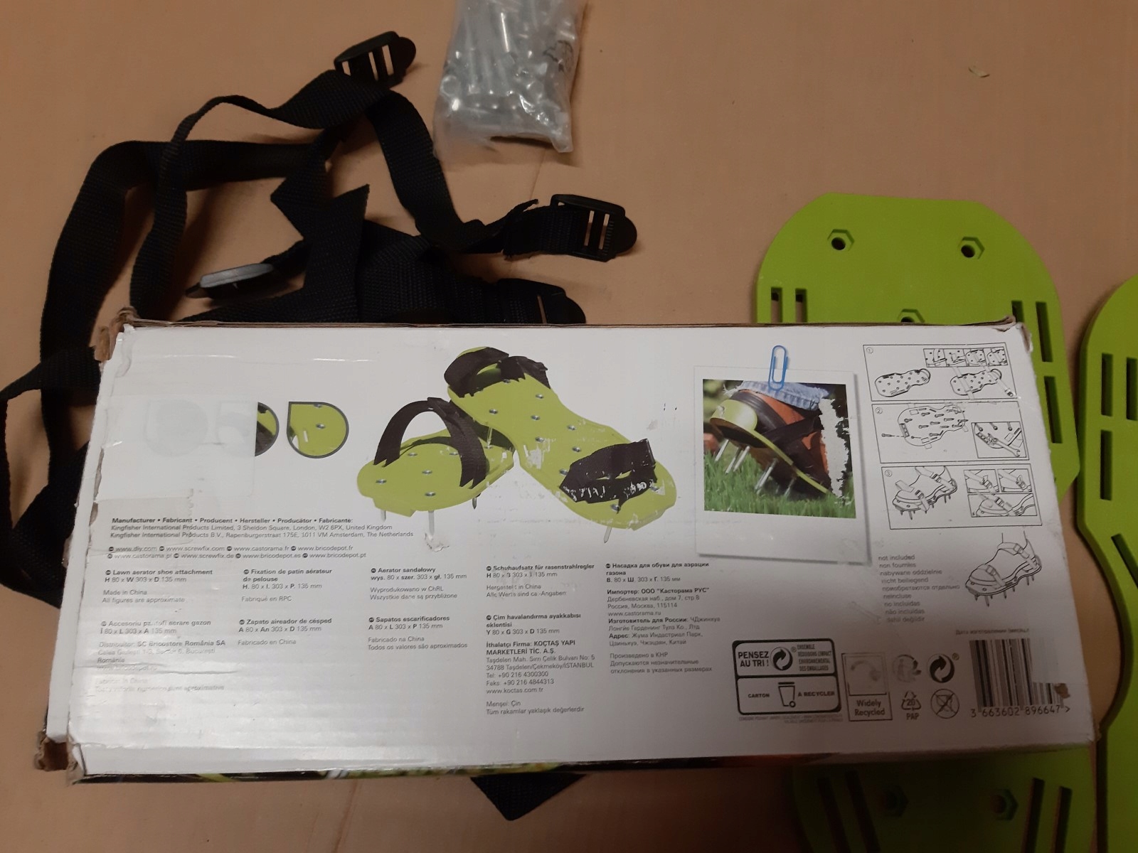 VERVE areator sandałowy do trawników KULTYWATOR Rodzaj aerator