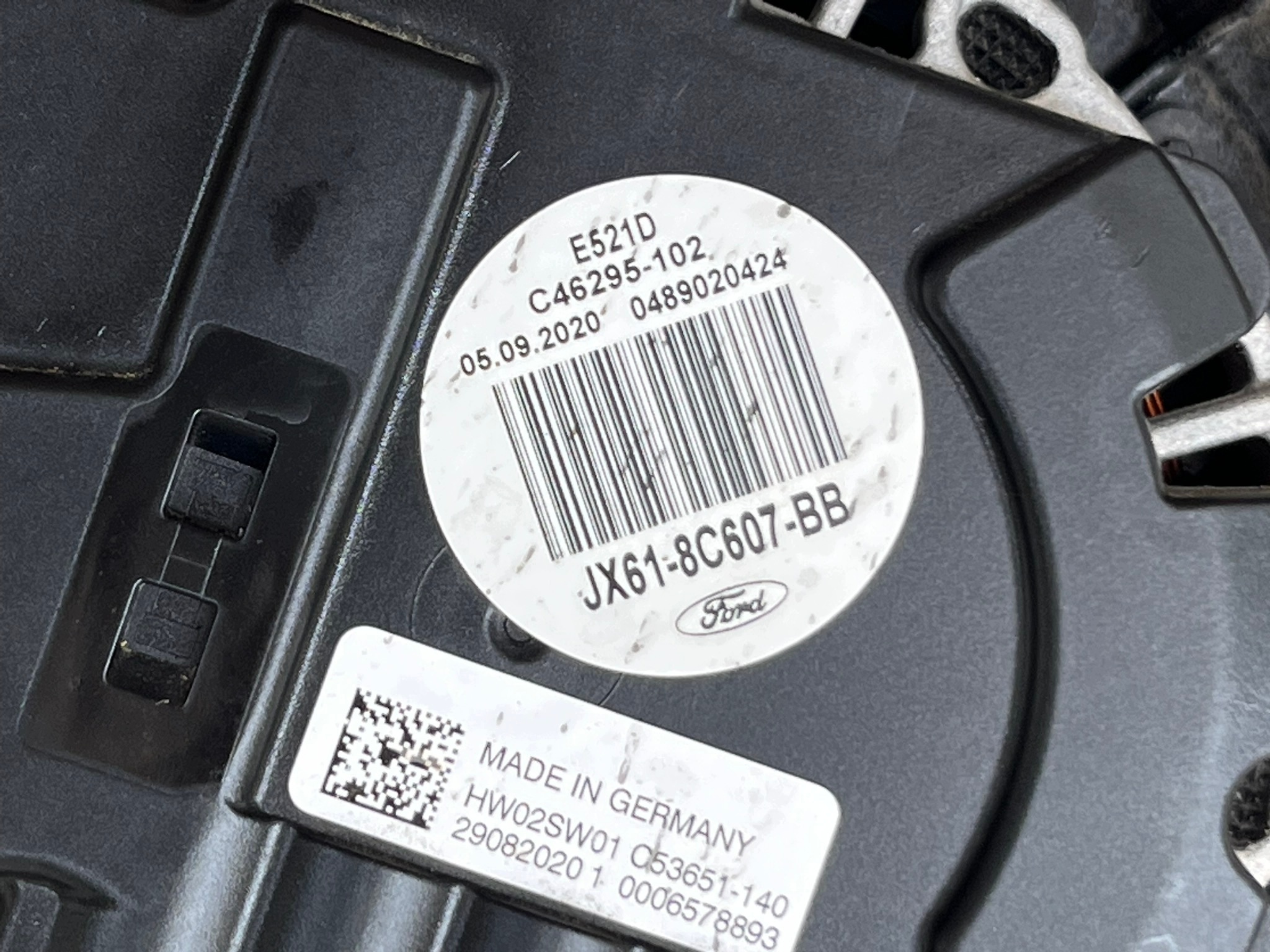 FORD FOCUS MK4 18-22 1.5 ECOBLUE ventilator hladnjaka JX61-8C607-BB OE