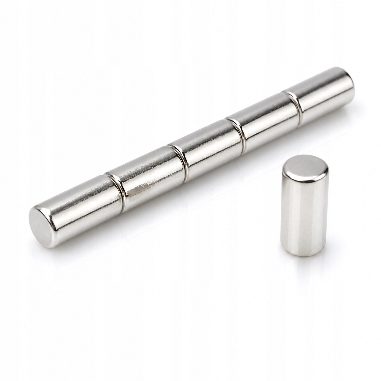 Magnet magnet 5x10 n38 silný magnet kulatý 100 kusů