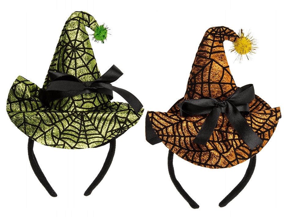 OPASKA HALLOWEEN KAPELUSZ CZAROWNICY PRZEBRANIE Typ nakrycie głowy