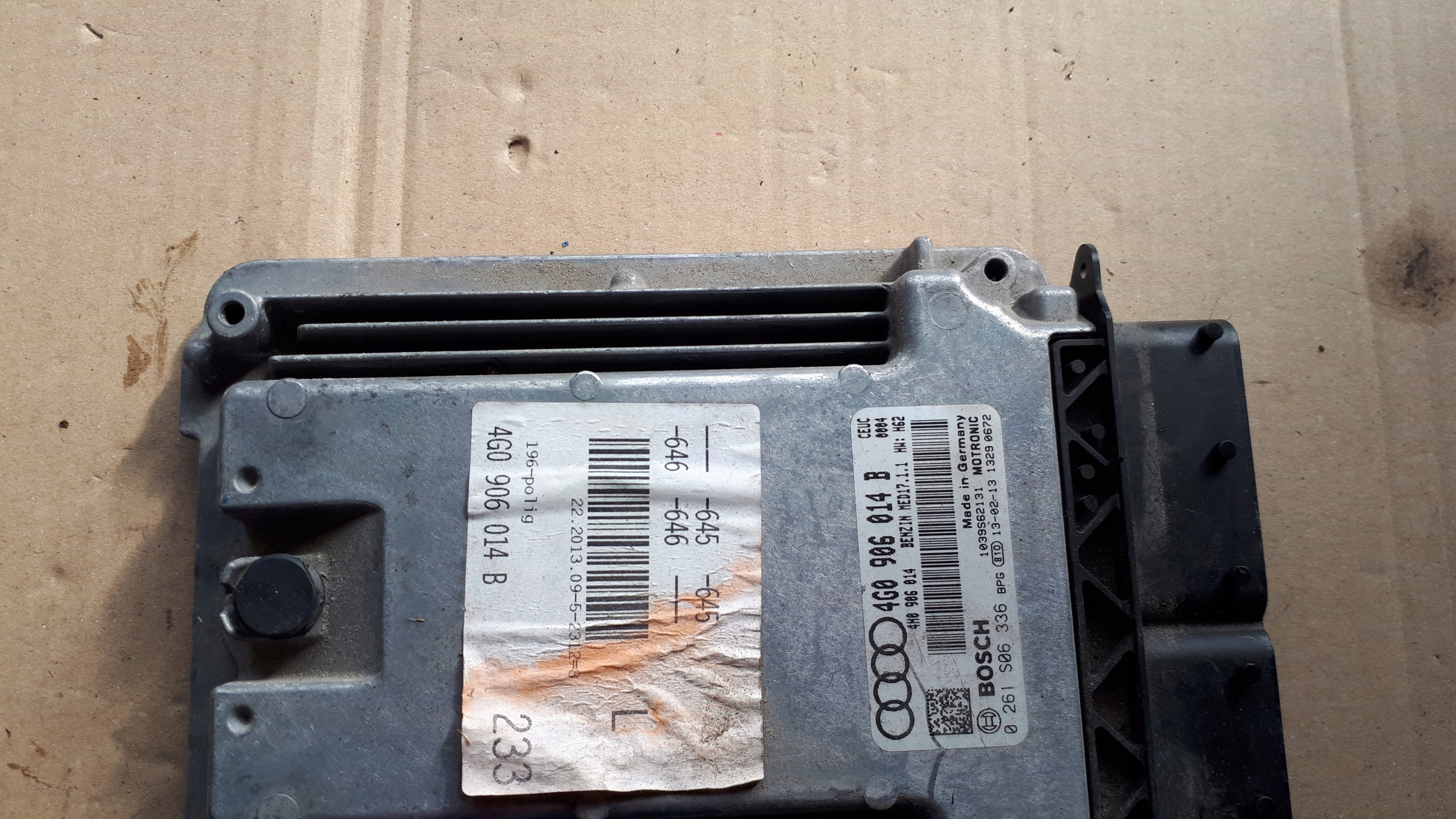 S7 4G A7 computer control unit of the engine 4.0 TFSI S6 C7