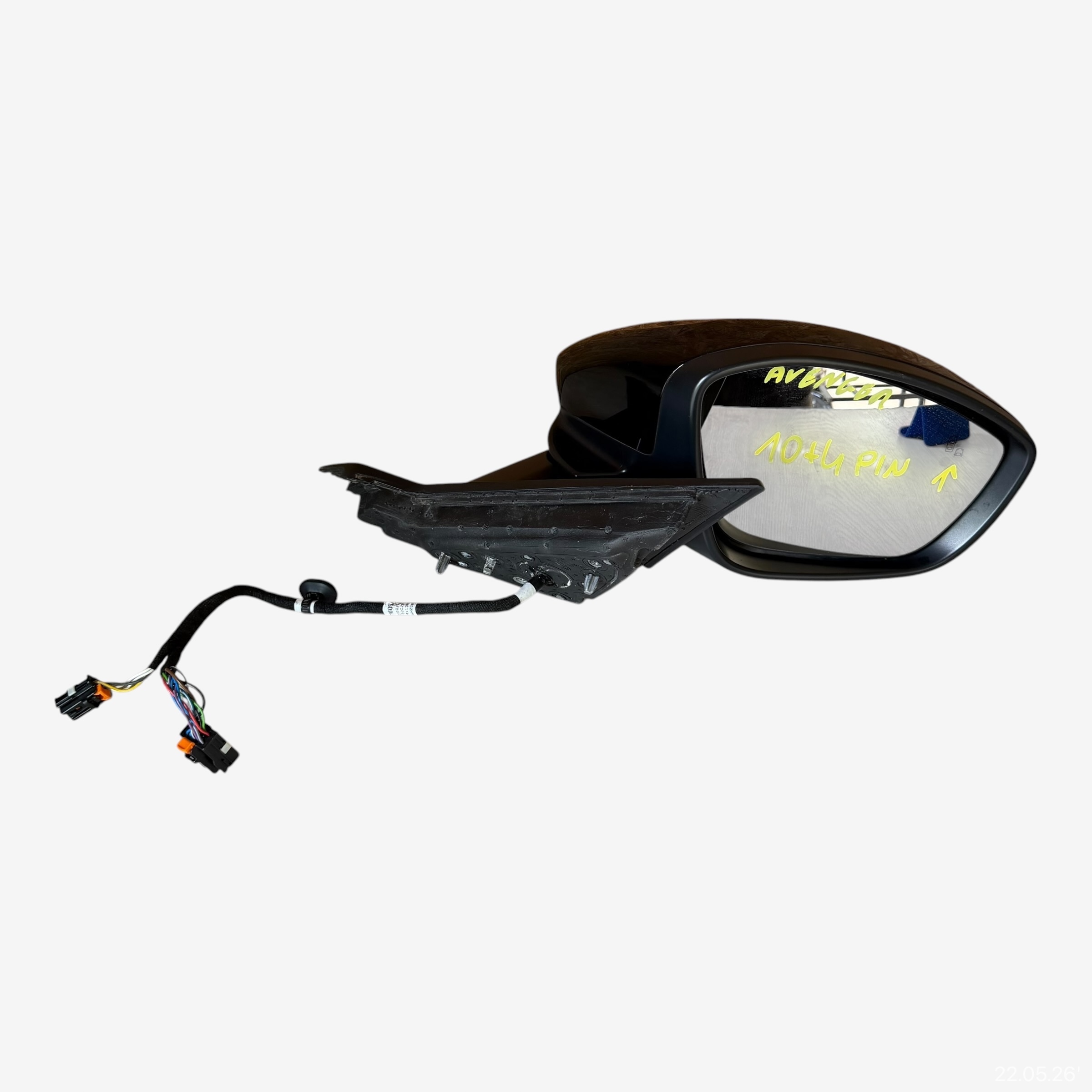 mirror right JEEP AVENGER 2025 ROK 14 PIN (10+4) ASYSTENT driver´s