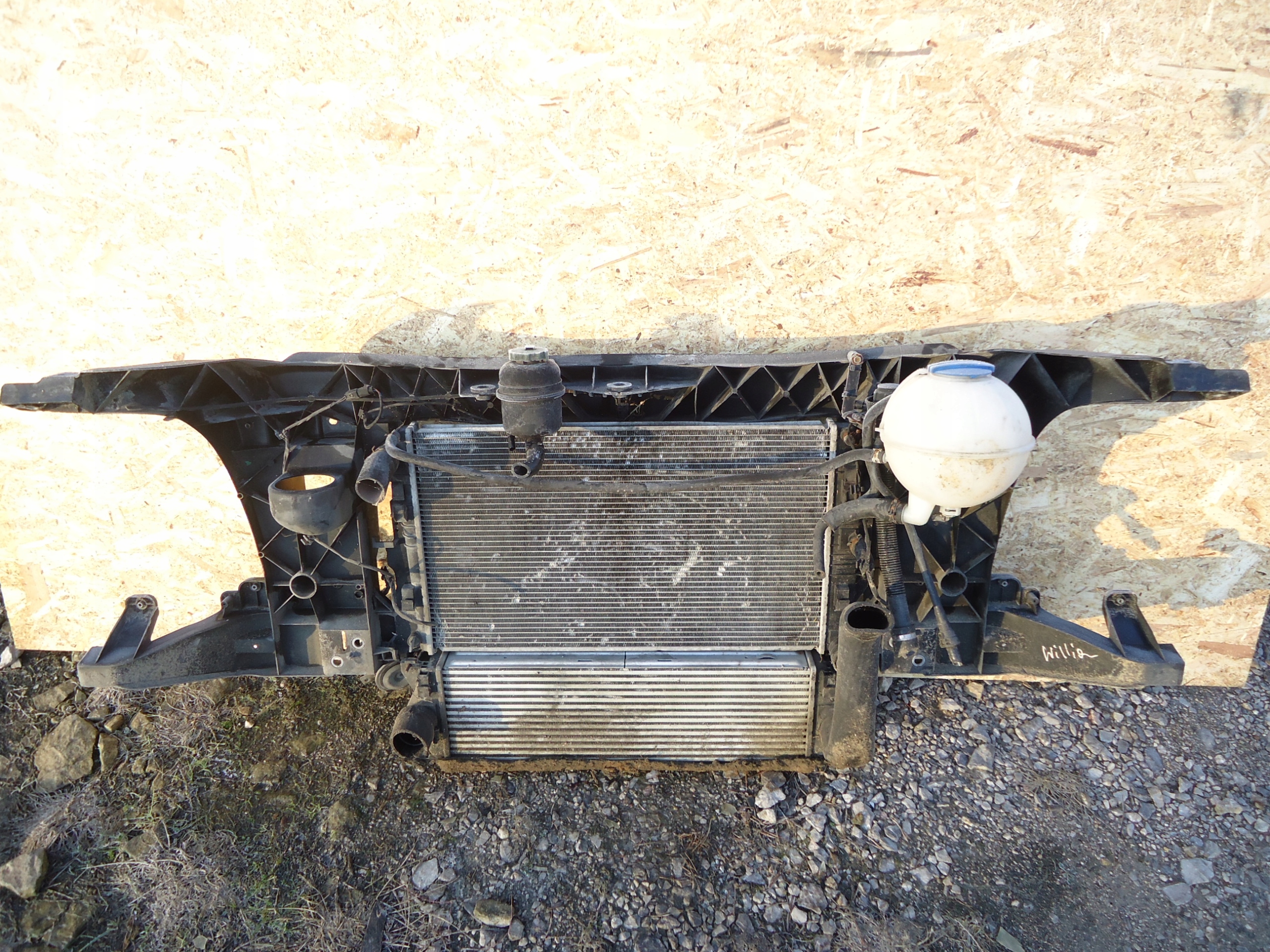 VW CRAFTER SPRINTER KOMPLET vorne gurten kühler lüfter 9068800103