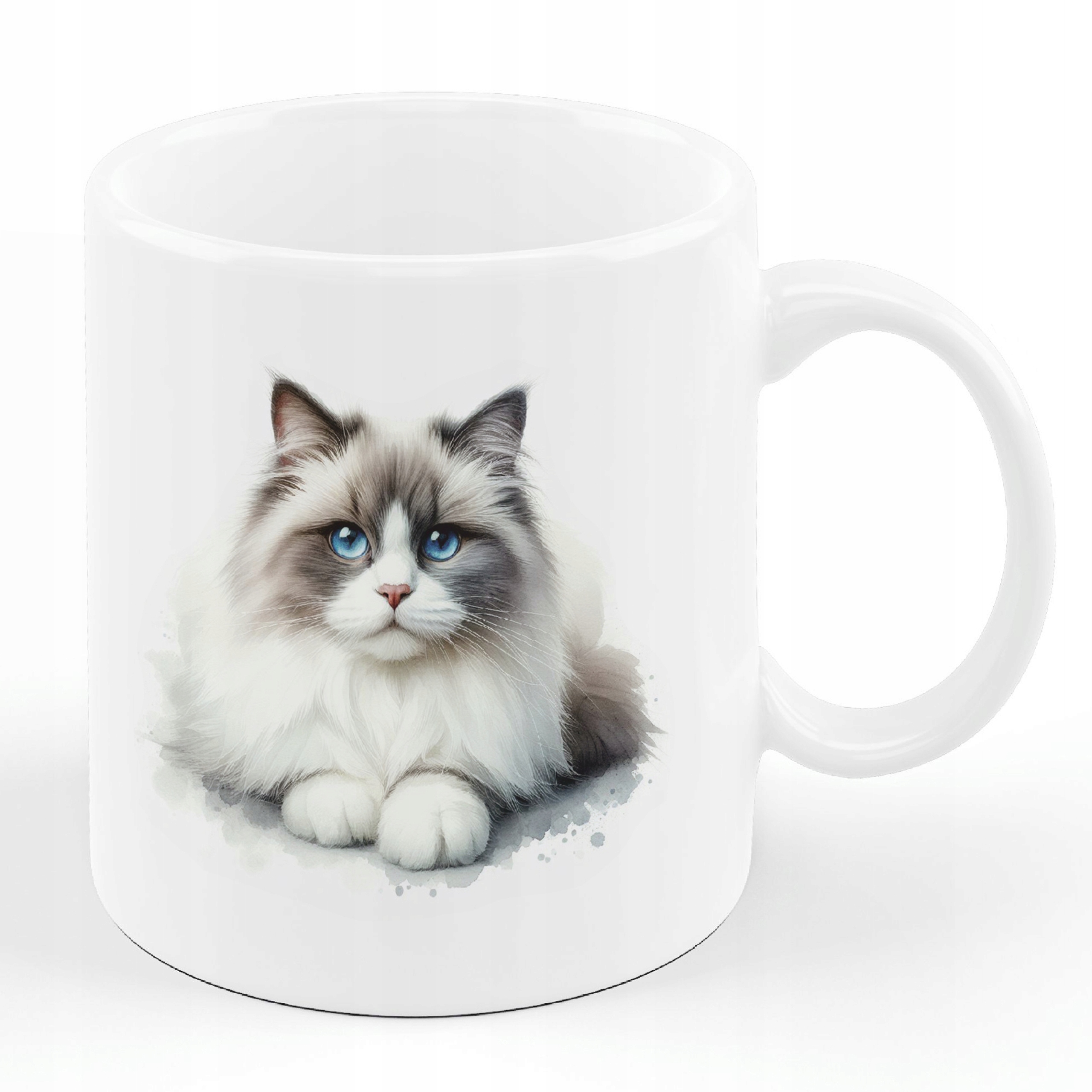Kubek Kot Ragdoll ceramika 330 ml