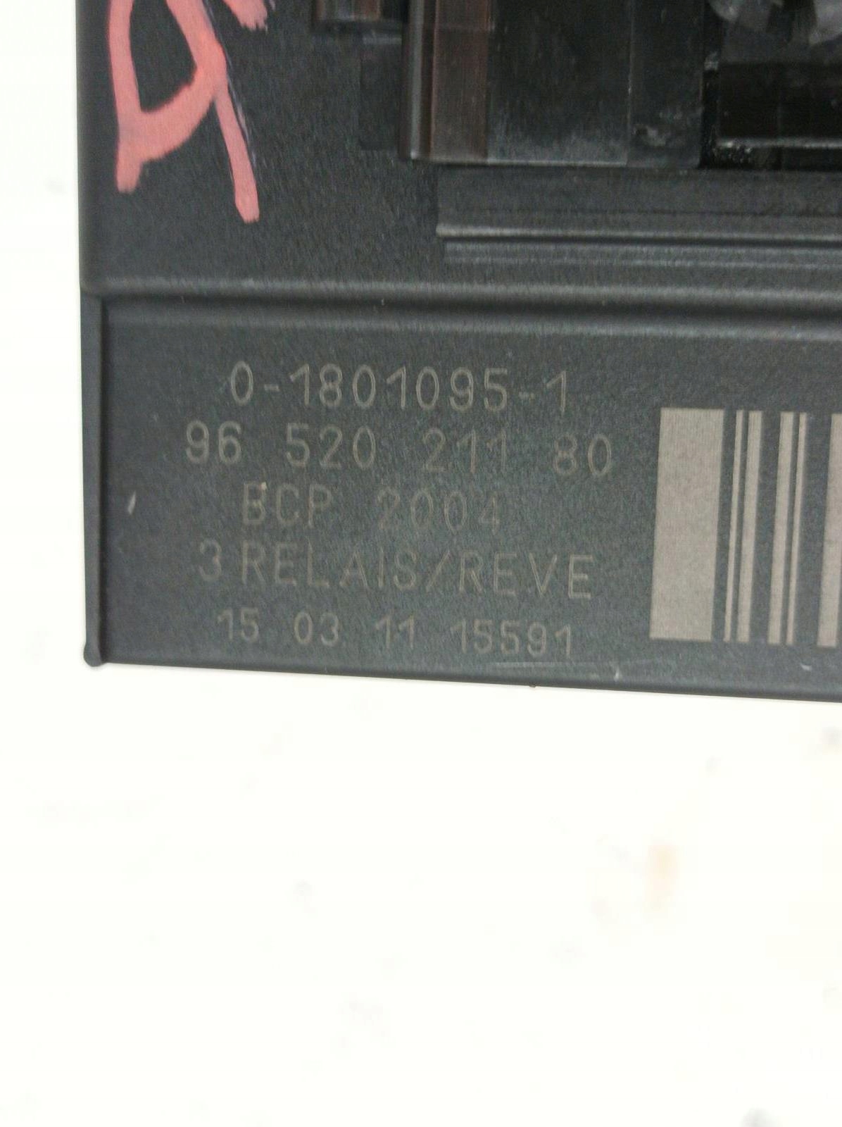 modulo VENTOLE 9652021180 Peugeot Partner II (2008- )