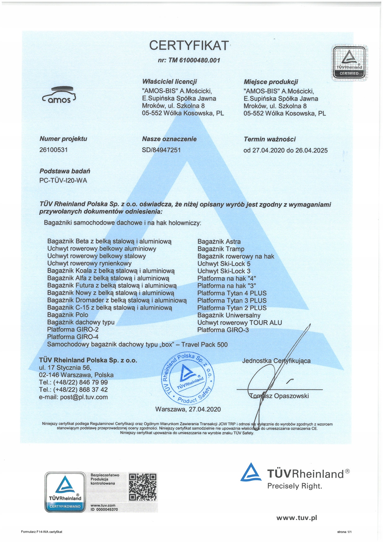 BAGAZNIK ROWEROWY UCHWYT PLATFORMA NA HAK 4 ROWERY Anti theft protection yes