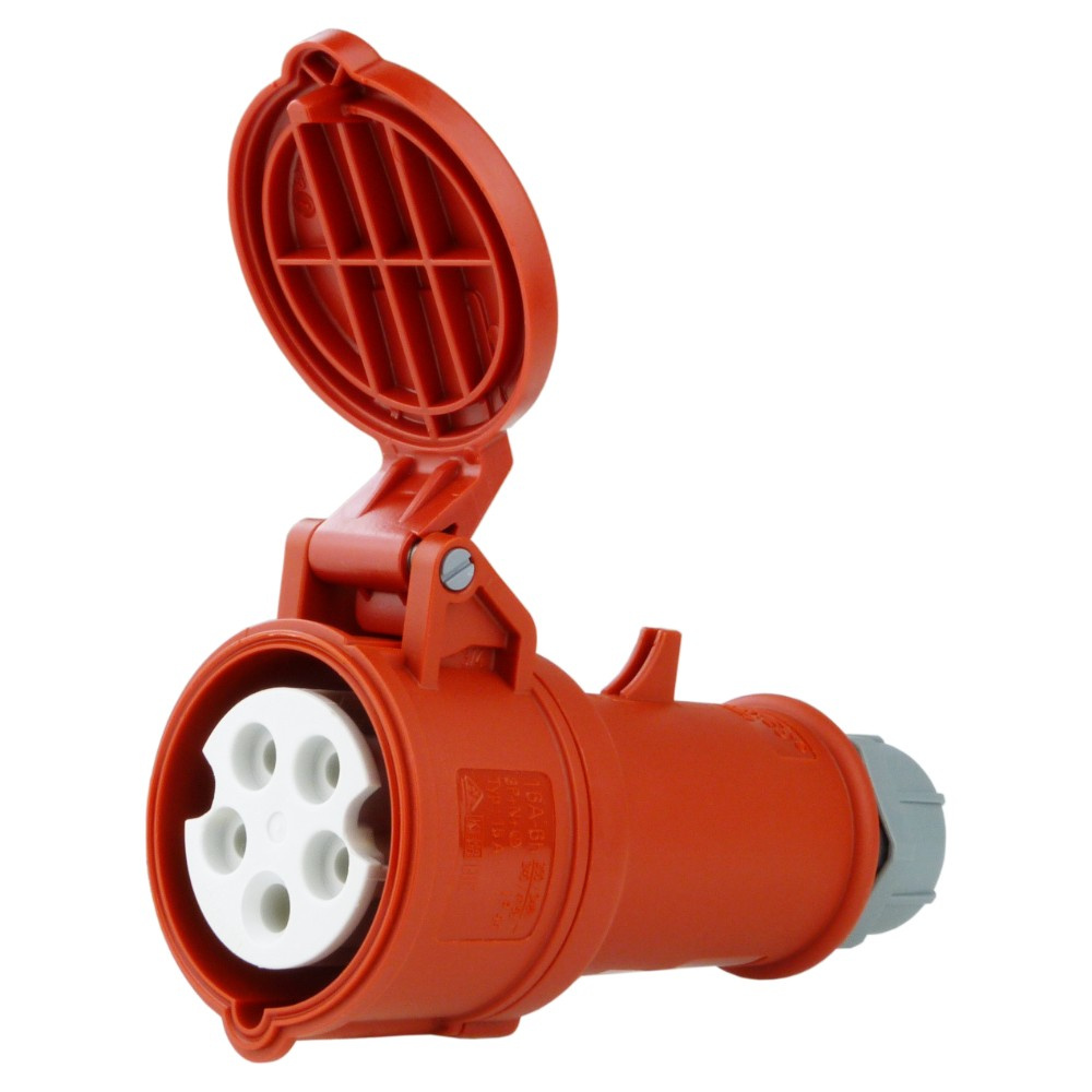 Zásuvka Cee Silová Průmyslová 16A 5P 400V IP44 Dva Prvky