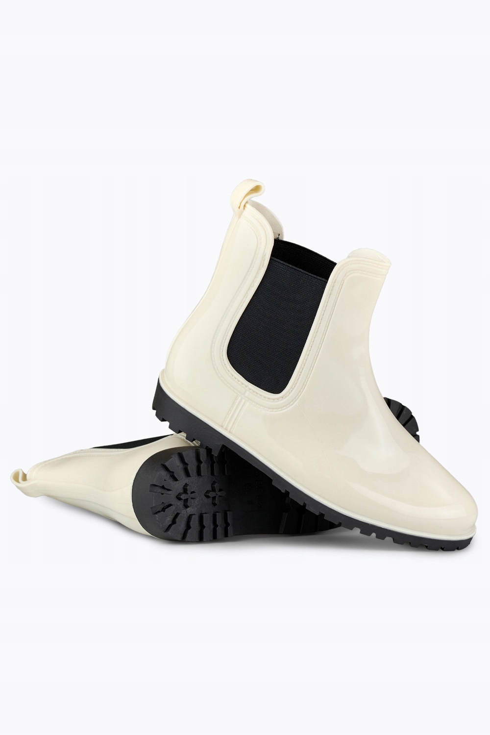 Klasyczne beżowe kalosze damskie r.38 Rozmiar 38