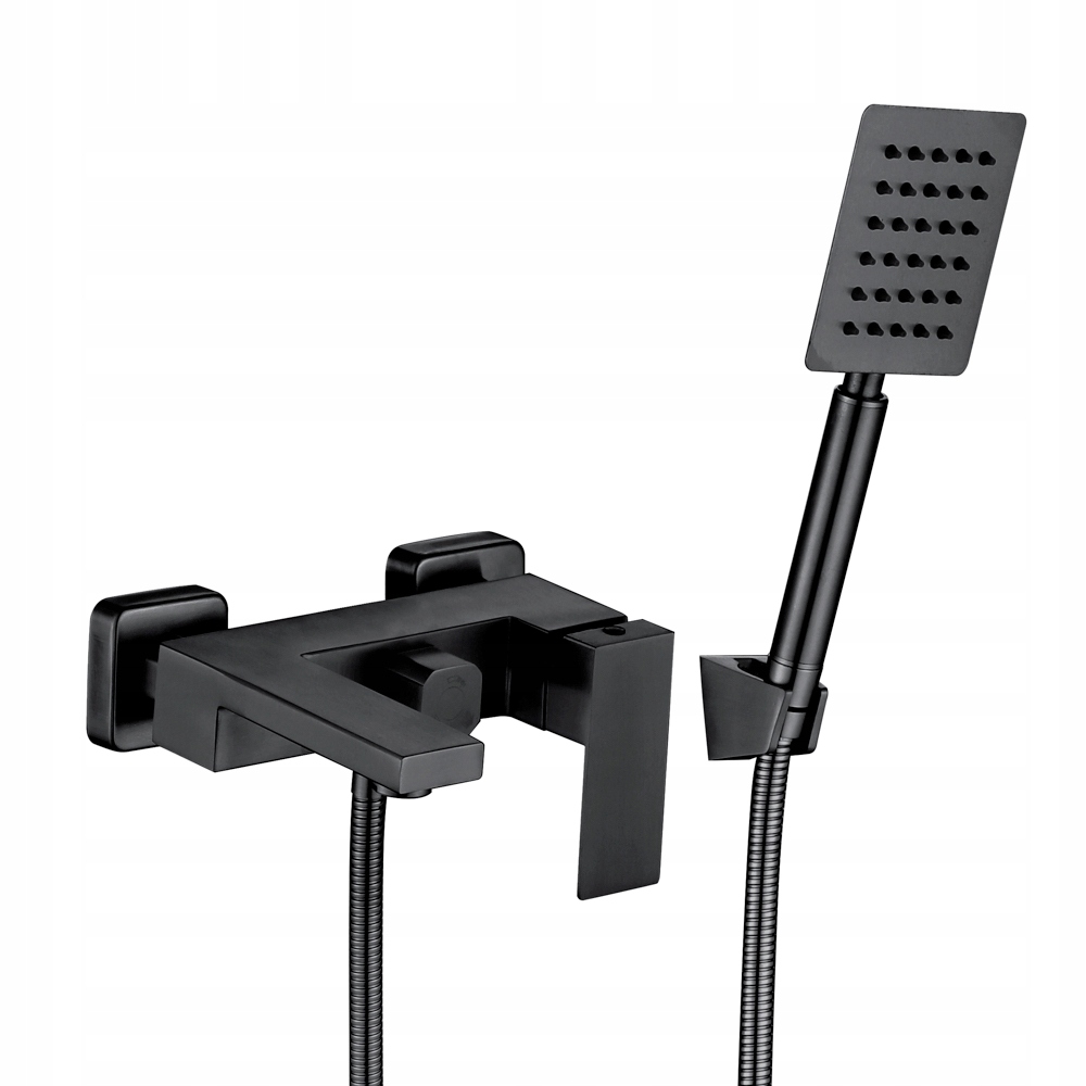 Vanová baterie Wezer PRO3B-02-BLACK se sprchou