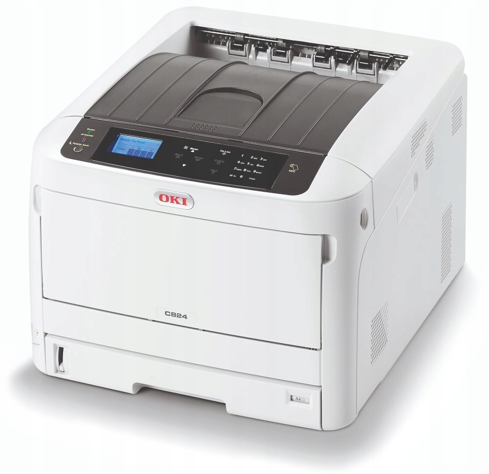 Oki C824dn/ A3/ color/ 26/14ppm/ ProQ2400/ Usb/ Lan/ duplex/ Bílá