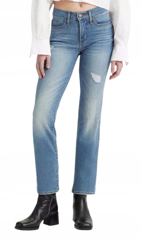 Dámské džínové kalhoty Levi's 314 Shaping Straight Velikost 30x34