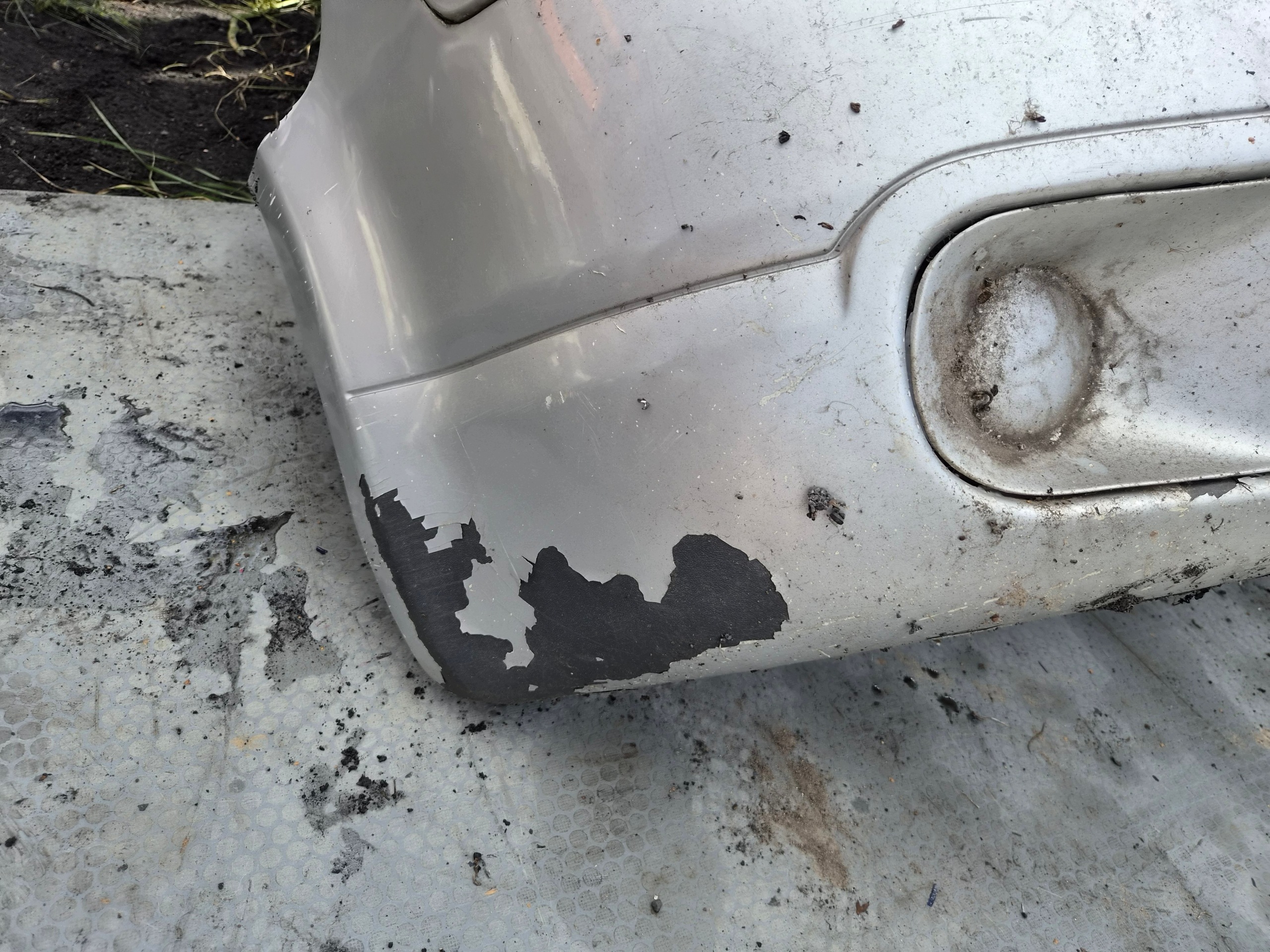 VW T5 Frontstoßstange vorne Transporter grau