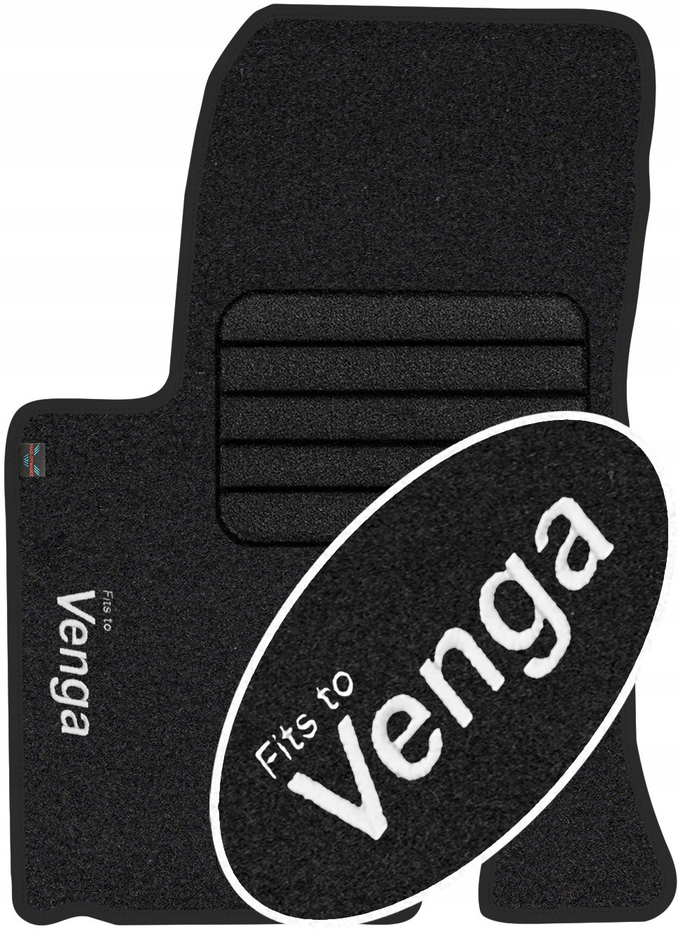 

Kia Venga 2009-2017 Dywanik z Haftem