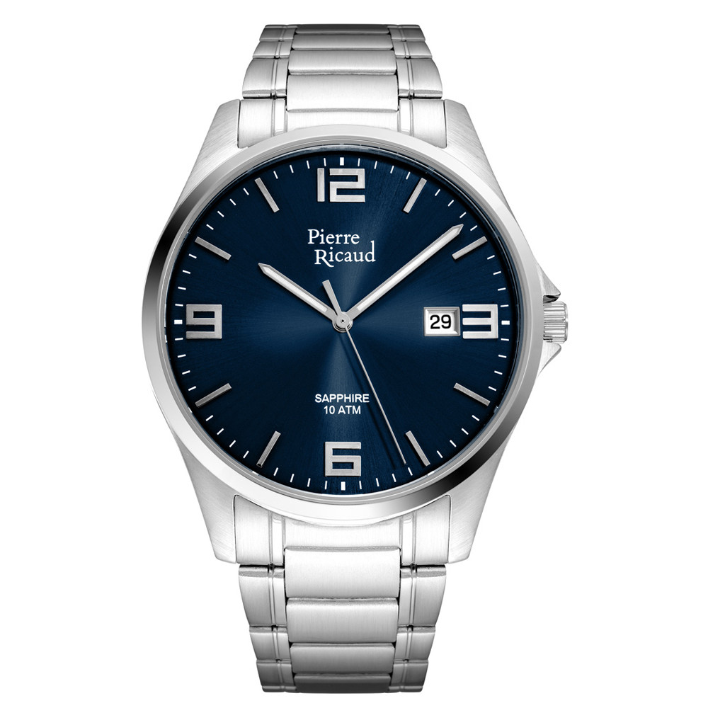 Pánské Hodinky Pierre Ricaud P91076.5155Q stříbrné
