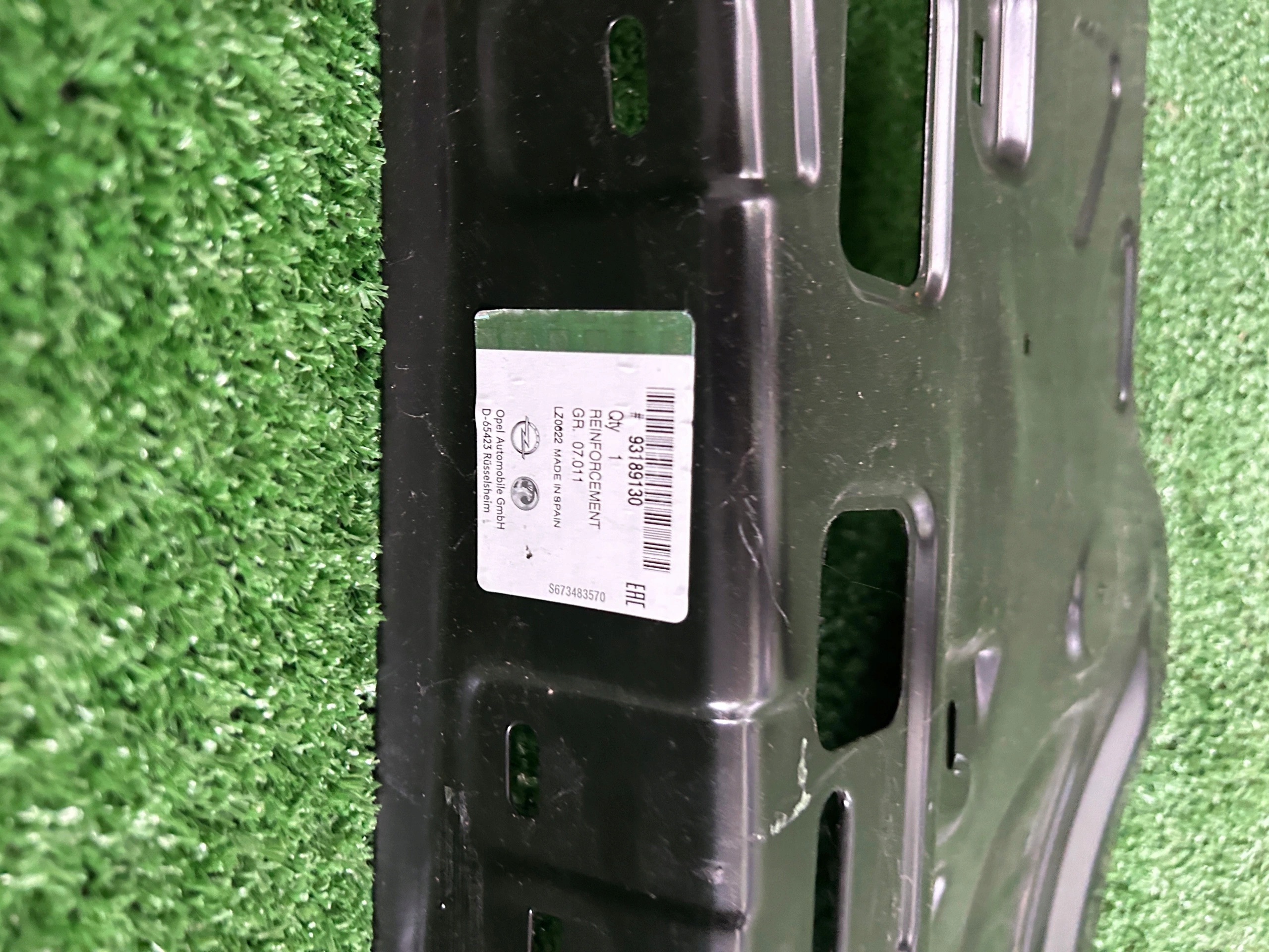 Opel Corsa D rear panel rear 93189130