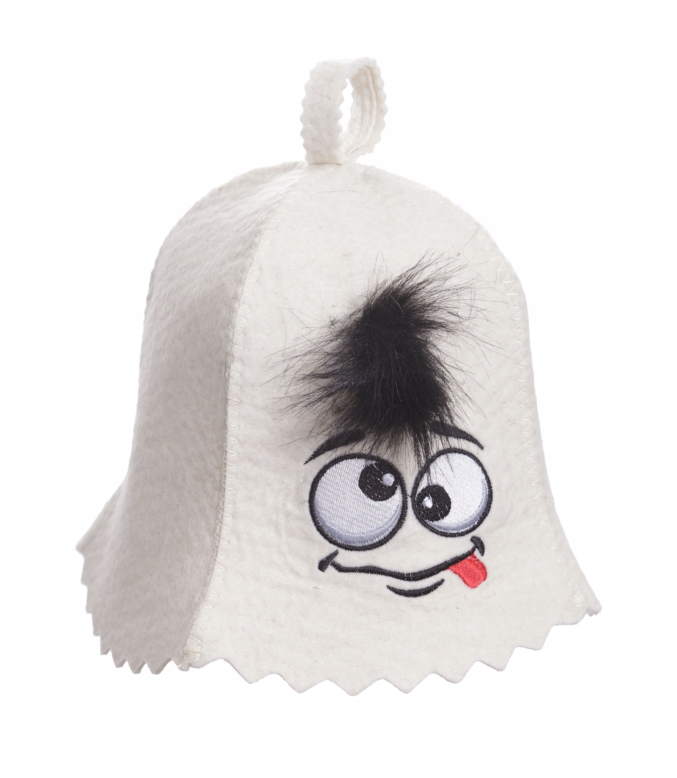 SAUNA - CZAPKA DO SAUNY FILCOWA 100% FILC NATURALNY - CZAPKA SAUNAMISTRZA