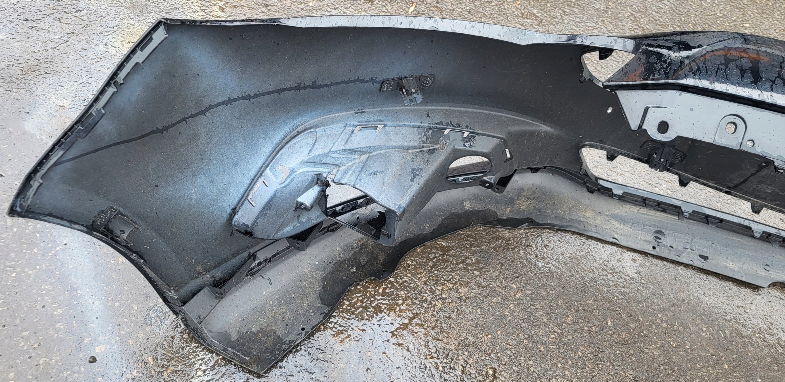 front bumper front FORD SMAX S-MAX II MK2 black OE