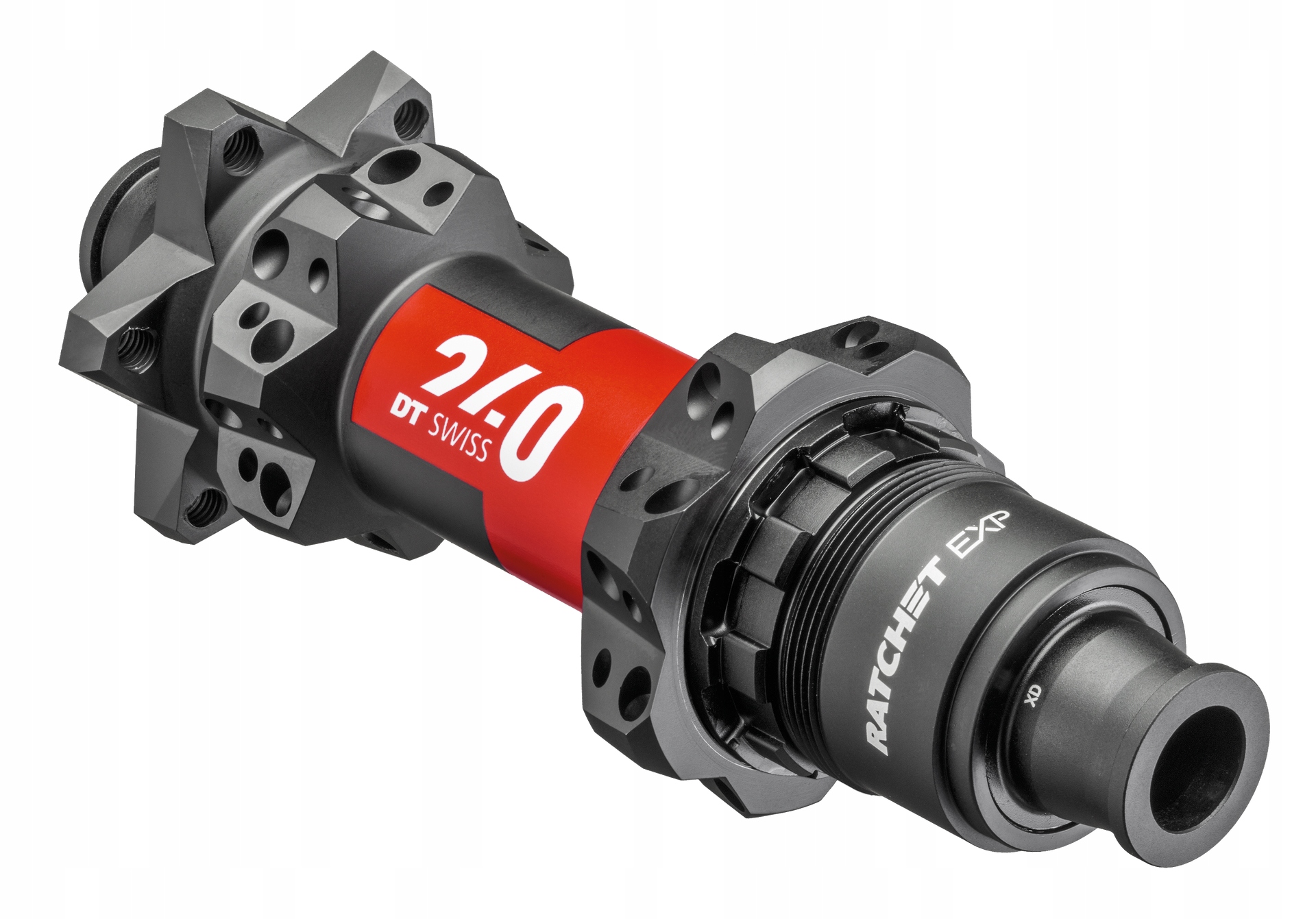 Zadní náboj Dt Swiss 240 Exp Mtb Straightpull 6 šroubů 142x12 28H Sram XD