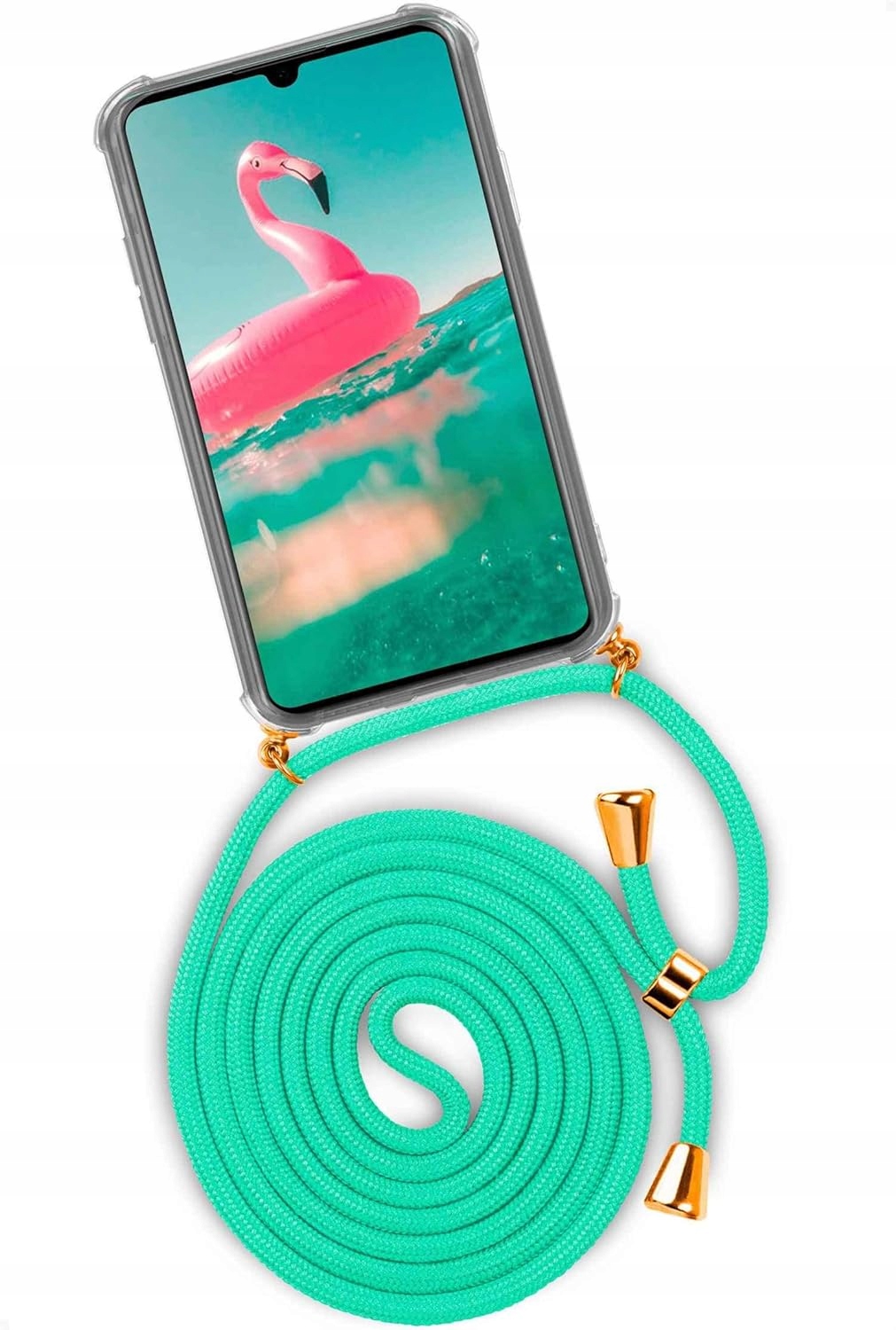 Etui ochronne z silikonu Compatible with Xiaomi Note 10 Plus Zielone