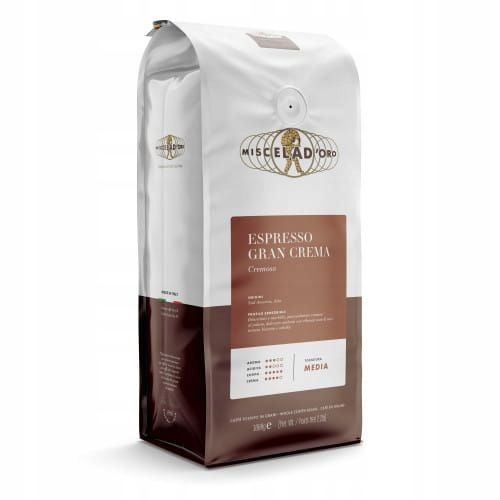 Miscela d'Oro Gran Crema 1kg kawa ziarnista z Sycylii