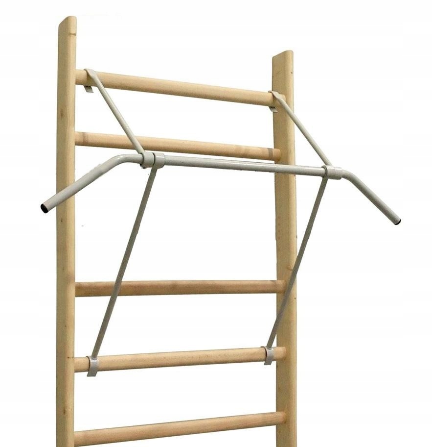Hrazda na žebřiny Sedco Chin up rack 114 cm bílá
