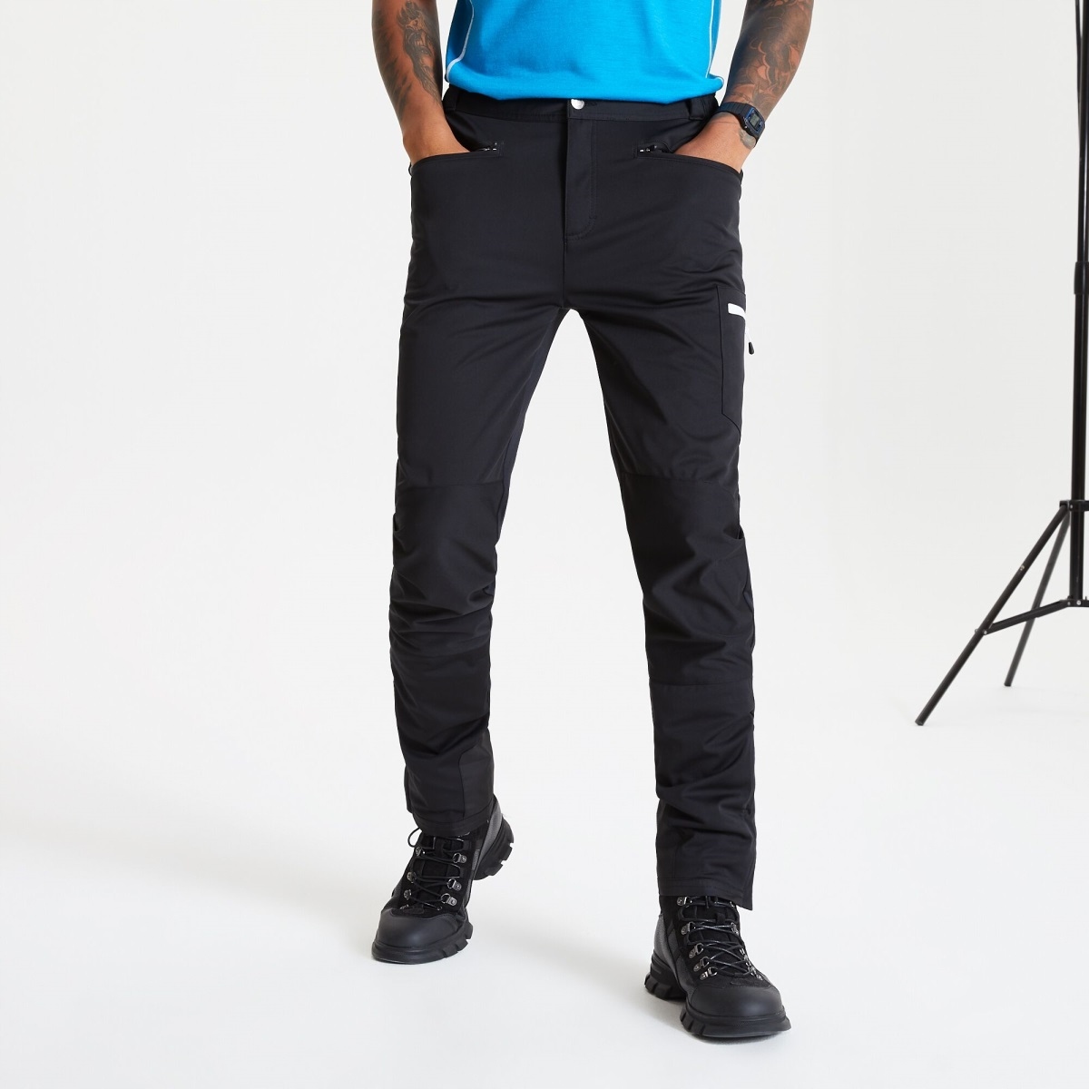 Męskie spodnie softshell Dare2b Appended II czarne M
