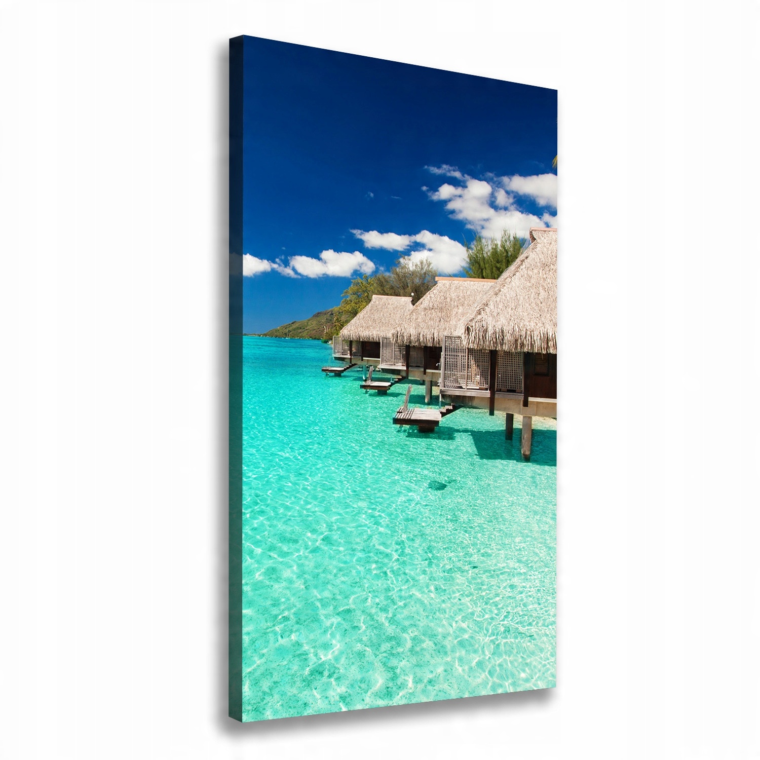 

Foto obraz na płótnie Tropikalna wyspa 60x120 cm