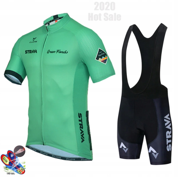 STRÓJ ROWEROWY KOMPLET KOLARSKI STRAVA NA ROWER