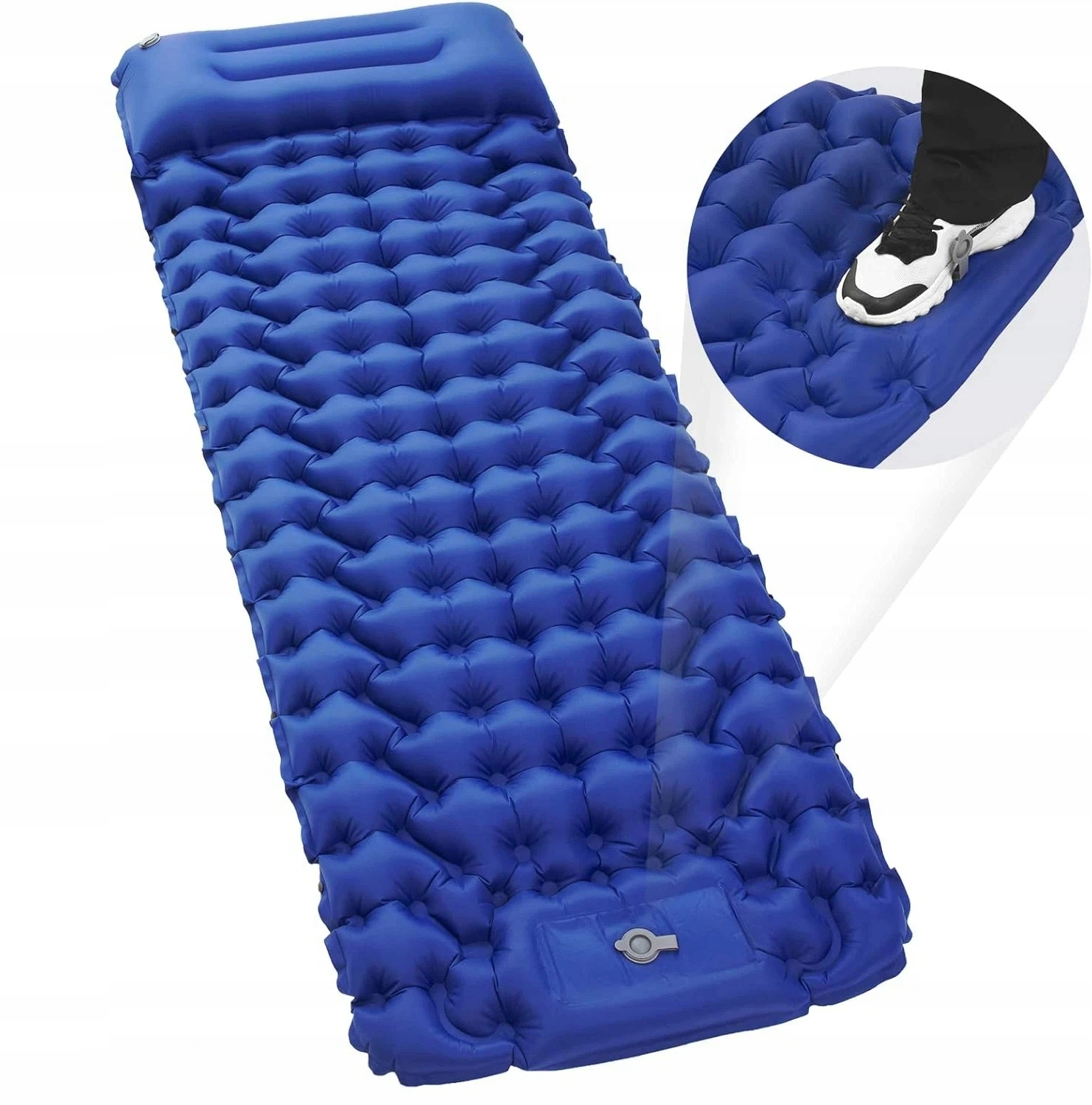 Matrace 193×68×8 CM Ergonomická, Pohodlný Spánek Při Kempování