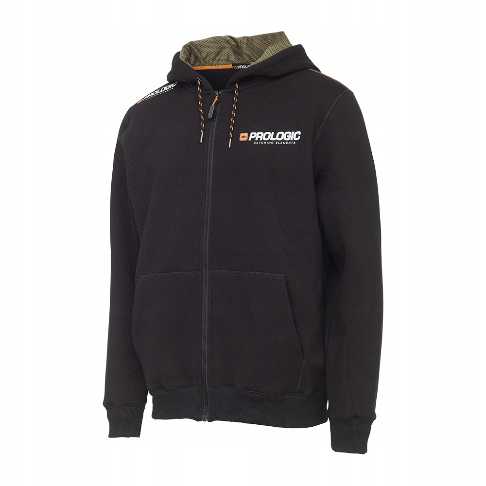 BLUZA NA ZAMEK Z KAPTURE EDEN ZIP M BLACK CAVIAR Prologic