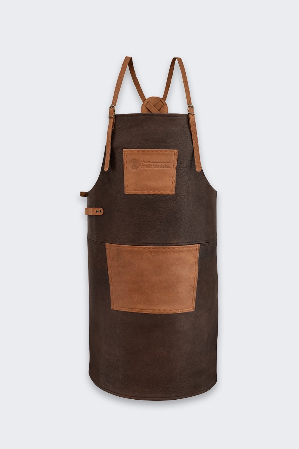 Kožená zástěra s křížovým páskem Petromax
