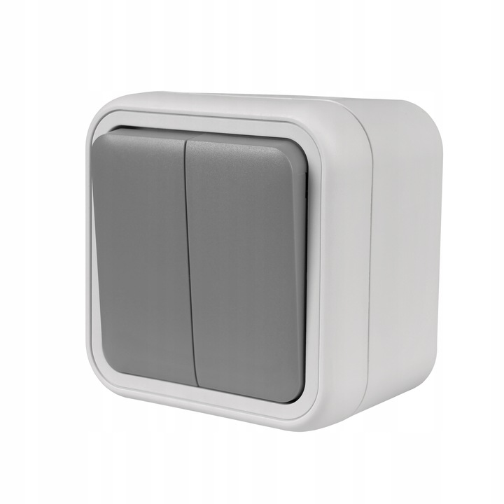 

Łącznik podwójny schodowy hermetyczny IP55 10AX