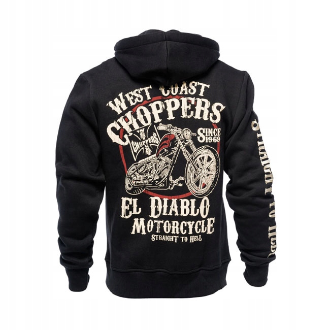 Bluza męska West Coast Choppers Wcc el diablo gruba S