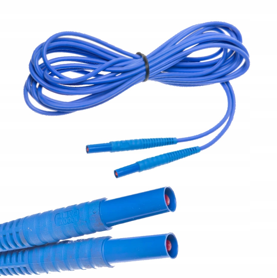 Sonel Przewód 5m Niebieski 1 kV wtyki bananowe