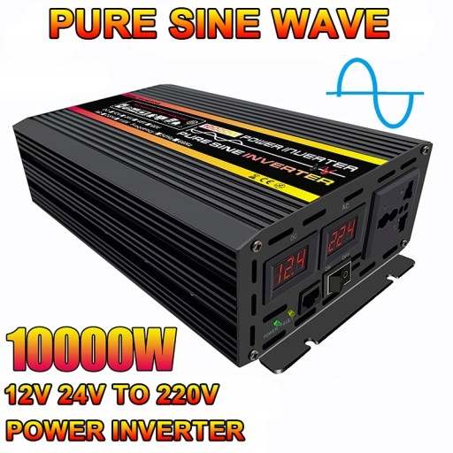 10000w 12V чистая синусоида инвертор