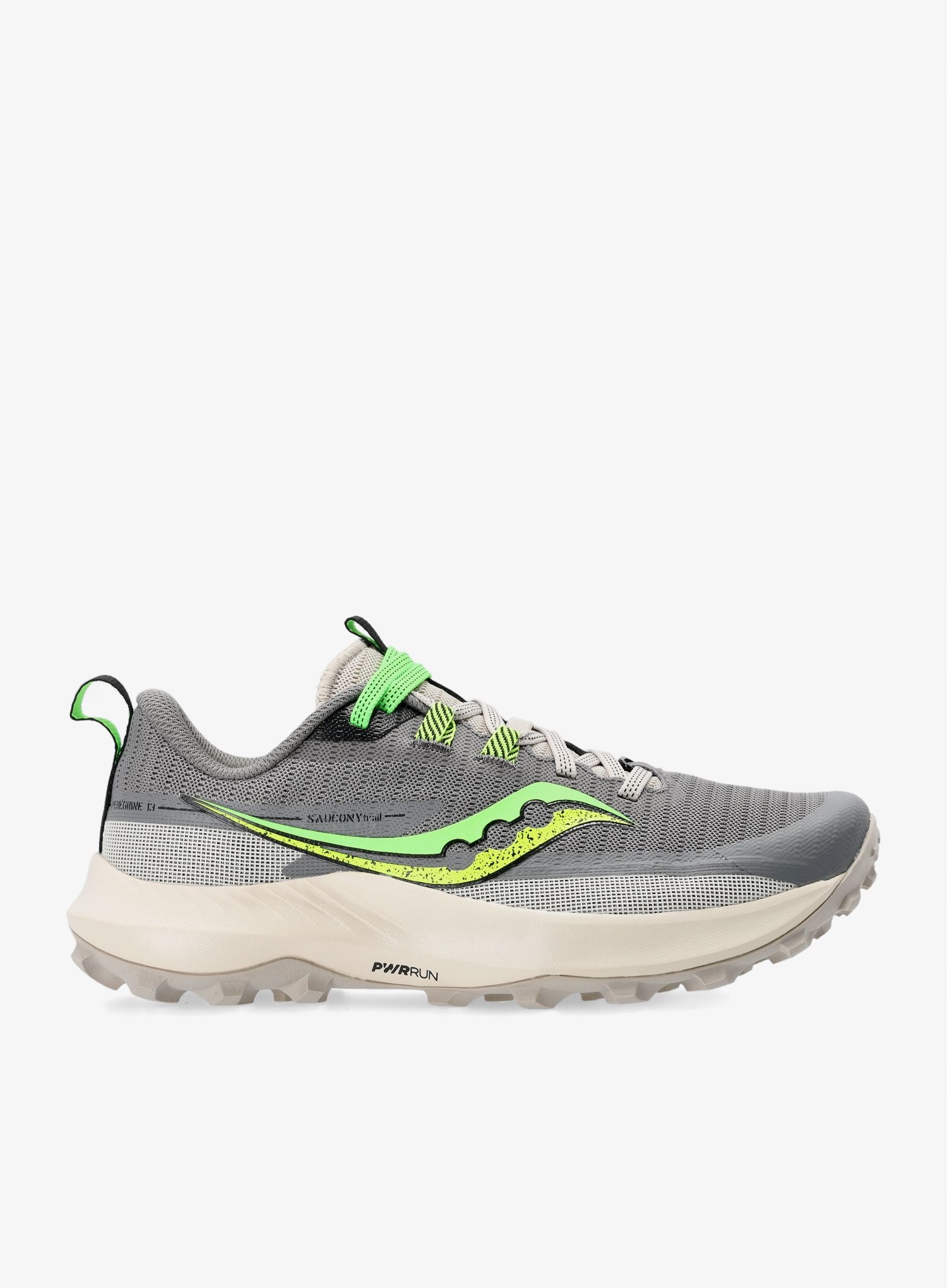 Dámské trailové boty Saucony Peregrine 13 gravel/slime 37