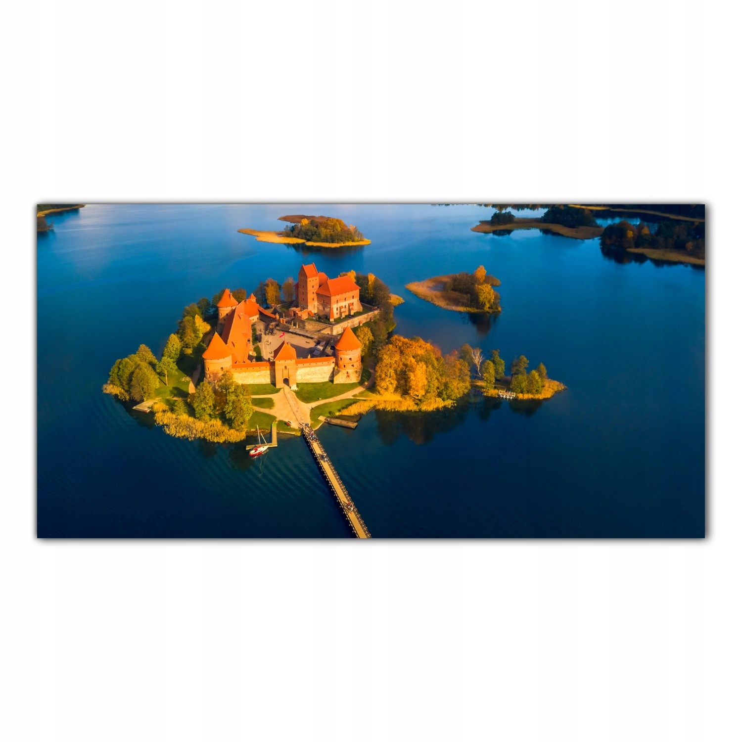 

Obraz Szklany Foto-obraz Zamek Krajobraz 120x60